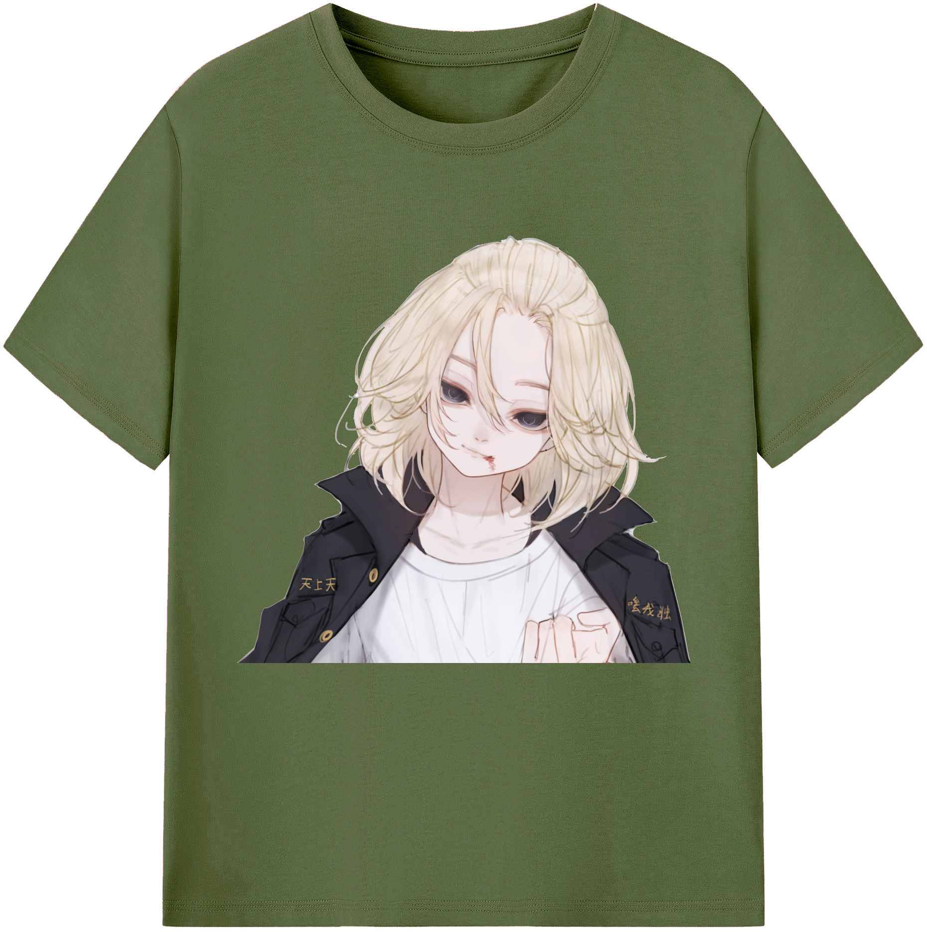 （画像用） 東京リベンジャーズ Tokyo Revengers 綿100％半袖Tシャツ（フロントプリント）